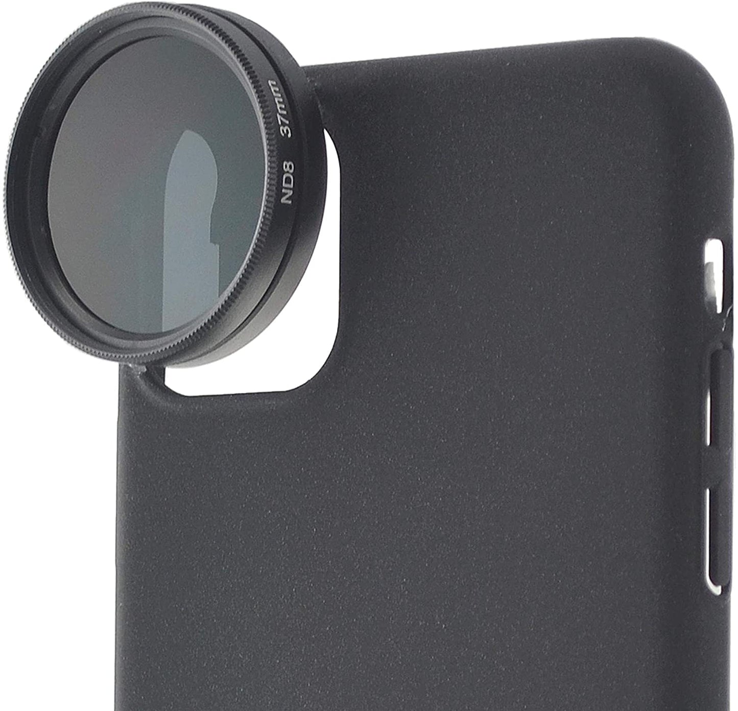 System-S Vario grásía Hlutlaus þéttleikasía ND sía ND2-400 37mm linsa fyrir iPhone 11