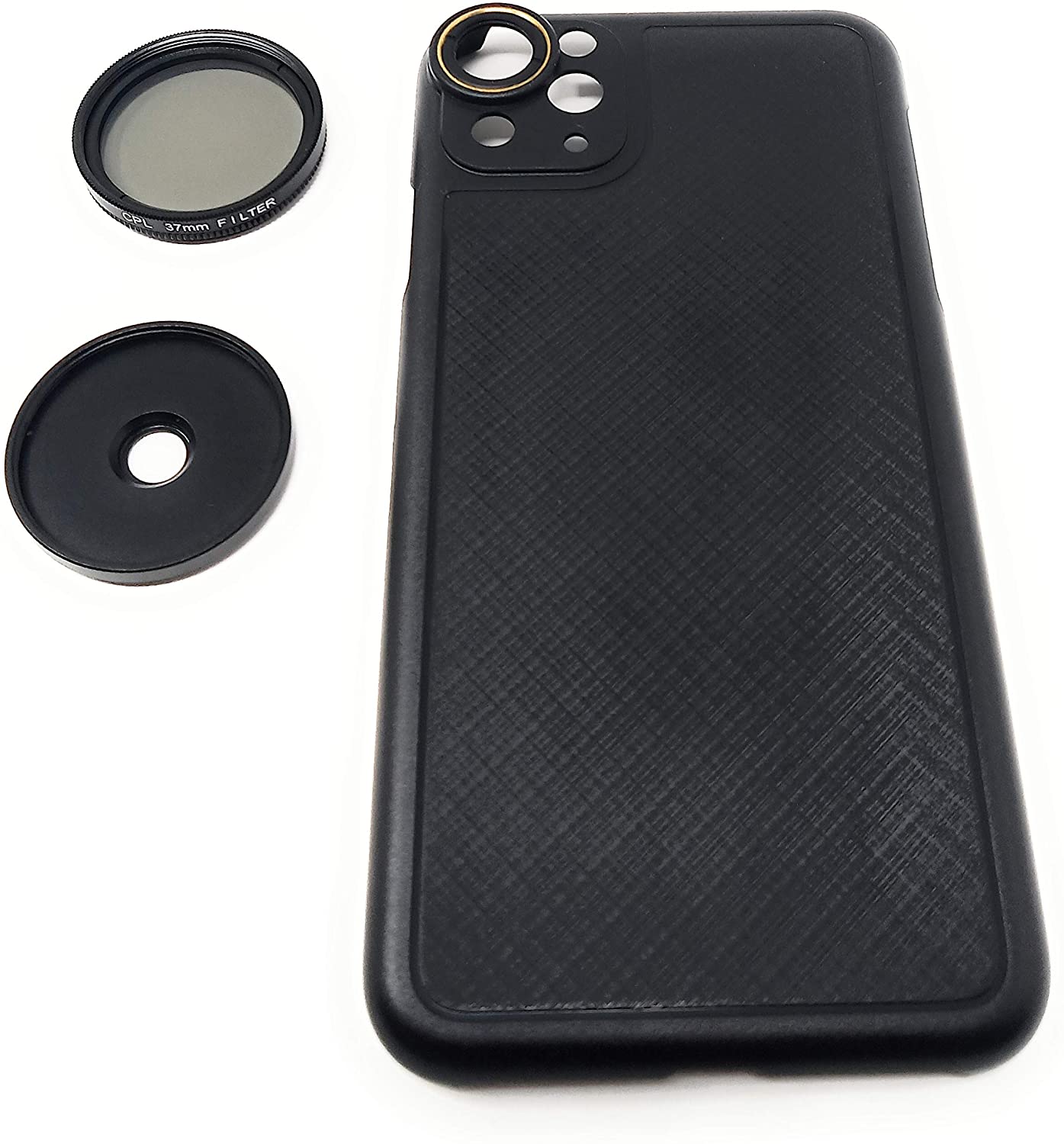System-S Polarisationsfilter Linse Objektiv (CPL) mit Schutzhülle für iPhone 11 Pro Max