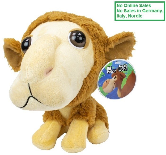 Big Headz Plüsch Kamel 21 cm