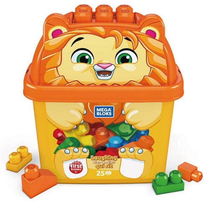 Mega Bloks Löwe Bausteinbox (25 Teile)