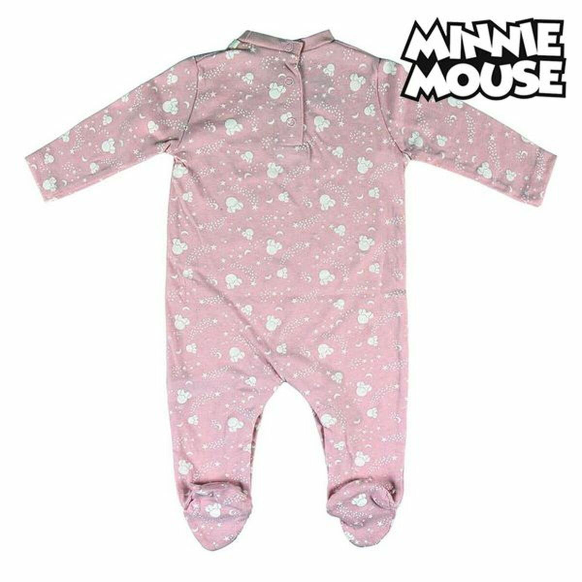 Langärmeliger Minnie Maus Strampler – Süße Träume im Disney-Zauber