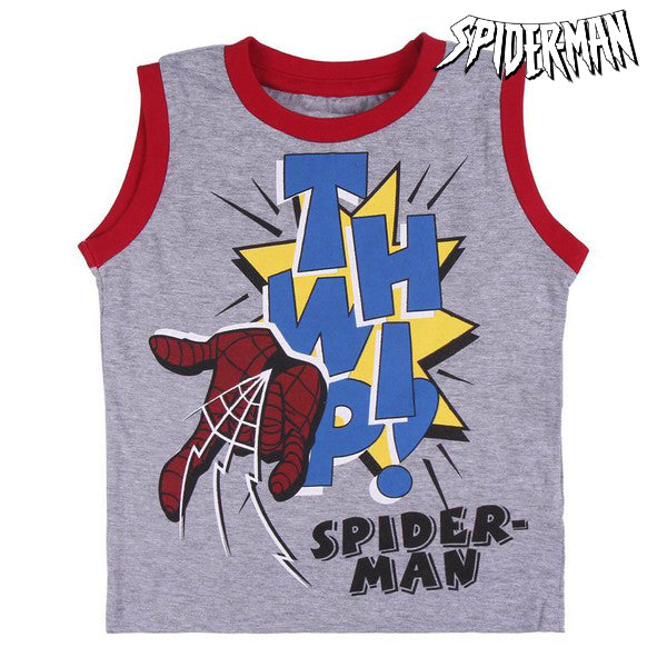 Kinderpyjama Spiderman in Grau