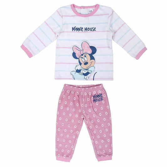Kinderpyjama Minnie Mouse in Pink
