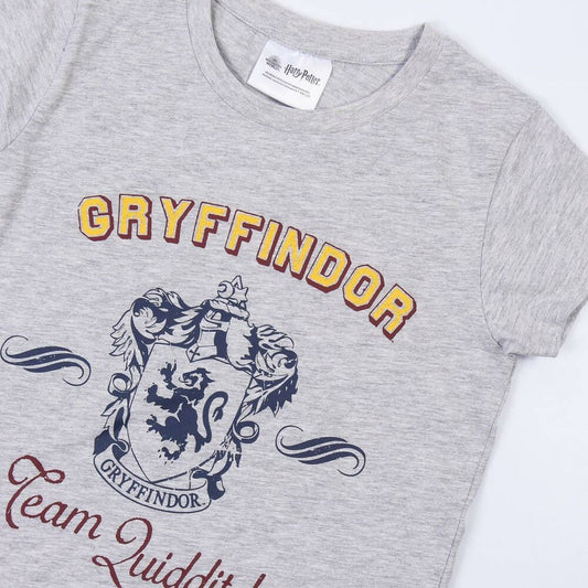 Kinderpyjama Harry Potter in Grau