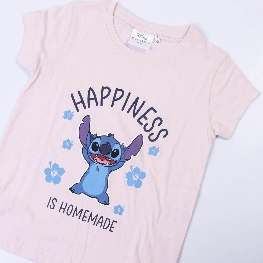 Sommerpyjama Stitch in Blau – Für süße Träume in der Sommernacht