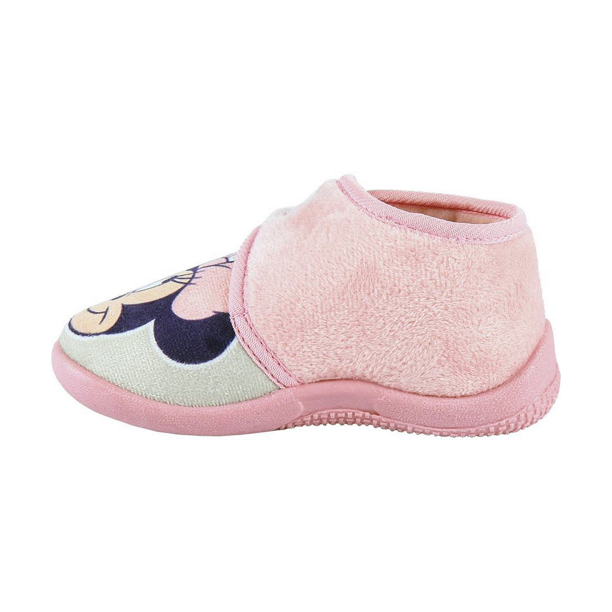 Minnie Maus Kinderhausschuhe in Pink