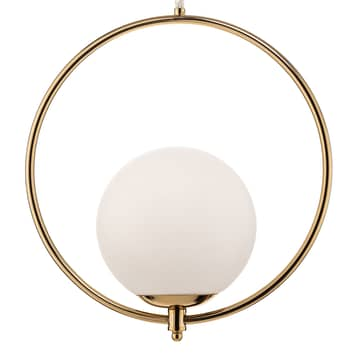 B-flokks Aldex hengilampi Sol, hengilampi, loftlampi, loftljós, ljós, lampi, gull