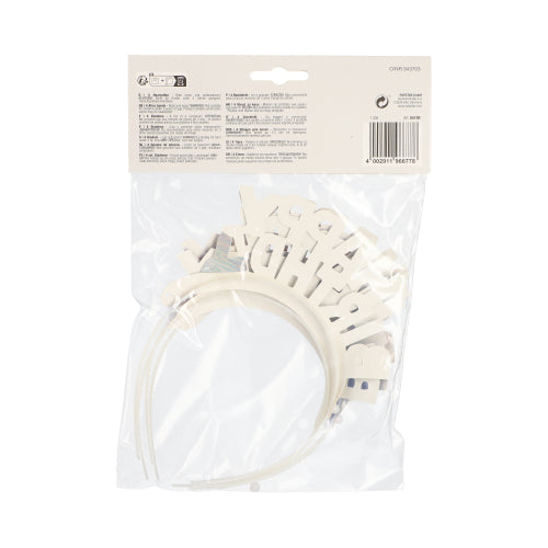 PAPSTAR 4 Haarreifen farbig sortiert "Metallic"