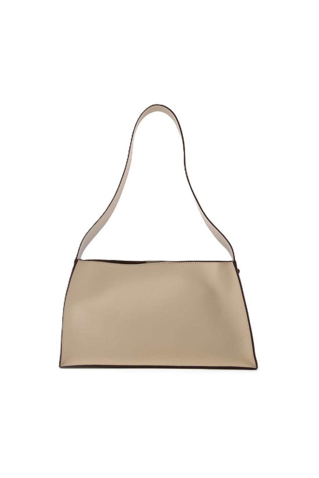 Kesme-Tasche aus elfenbeinfarbenem Leder