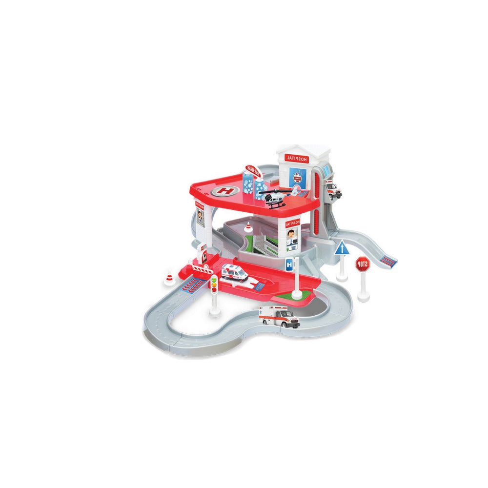 Dede Toy Garage Set – Kreativer Spielspaß auf mehreren Ebenen