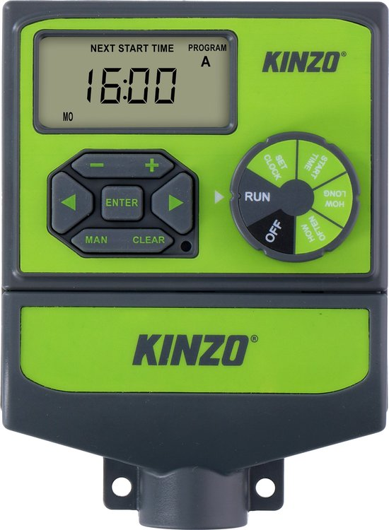 B-Ware Kinzo Multi Bewässerungssystem Steuerung Drehknopf 4/6/8 Bewässerungsstationen