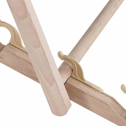 Madison Demi Strandstuhl aus Holz, 55x90x87 cm – Elegant und Funktionell in Grau