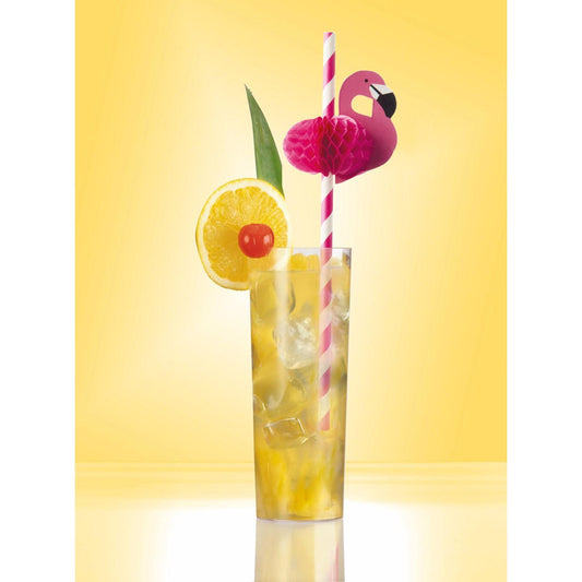 PAPSTAR 50 Trinkhalme, Papier Ø 6 mm · 20 cm