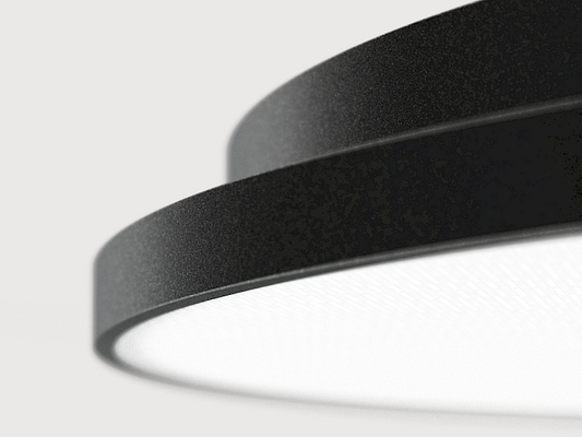 B-Ware Lightnet Led Pendel Basic P7 Hängeleuchte Hängelampe Schwarz 3.000 K ø 60cm Seil