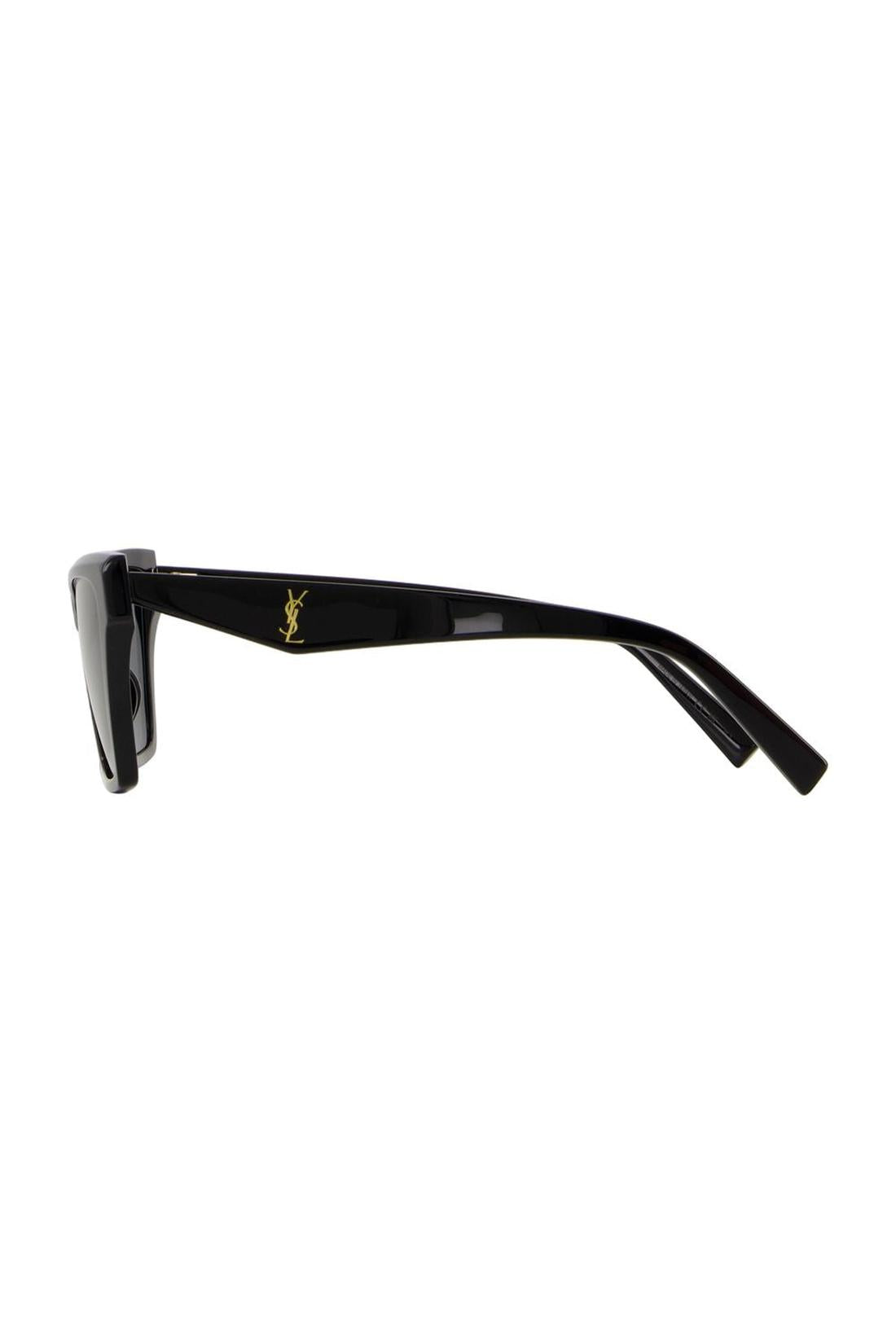 Sl M103 Sonnenbrille - Saint Laurent - Acetat - Schwarz