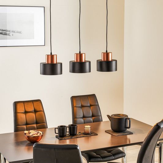 B-stock Euluna hanging light hanging light lamp hanging light Olla three-bulb long 40 W