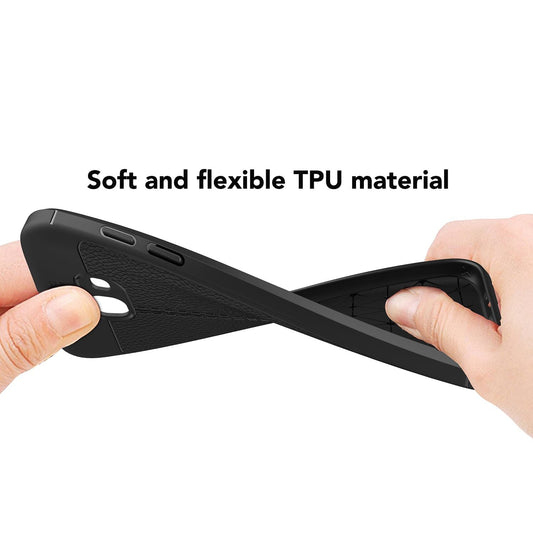 Leðurútlitað símahulstur fyrir Samsung Galaxy A5 2017 frá NALIA, sílikonhulstur fyrir síma