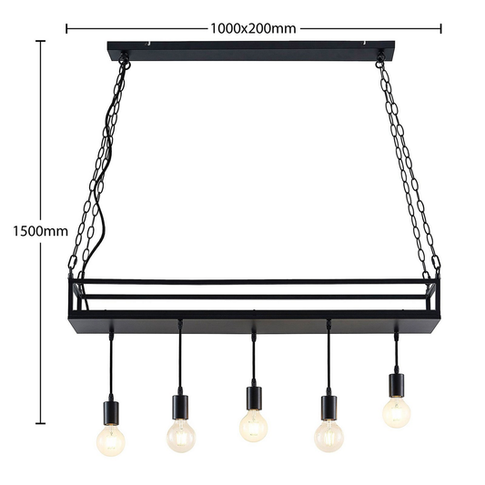 B-grade Lindby Kirista pendant light, ceiling lamp, hanging light, ceiling light, light 954