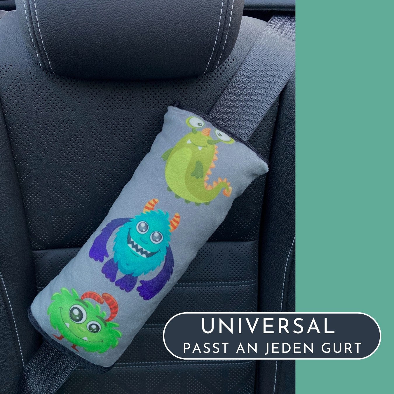Auto Schlafkissen Monster