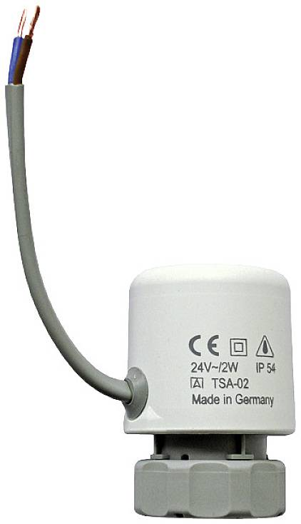 Eltako TSA02NC-24V hitastýribúnaður, venjulega lokaður, hitastýring