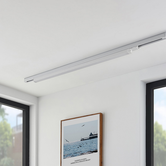 B-flokks Arcchio Harlow LED loftljós, skrautleg loftlampi, hvítur, 109 cm, 4000K LED