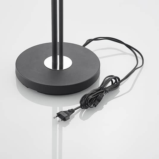 B-grade Lindby Efalia floor lamp, reading lamp, black G475