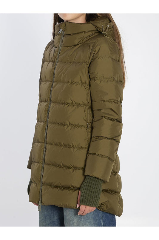 A-shape puffer jacket