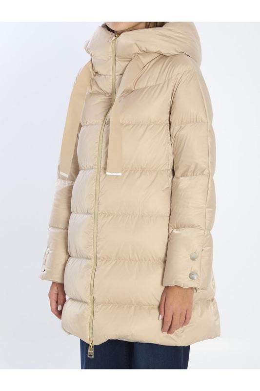 A-shape puffer jacket
