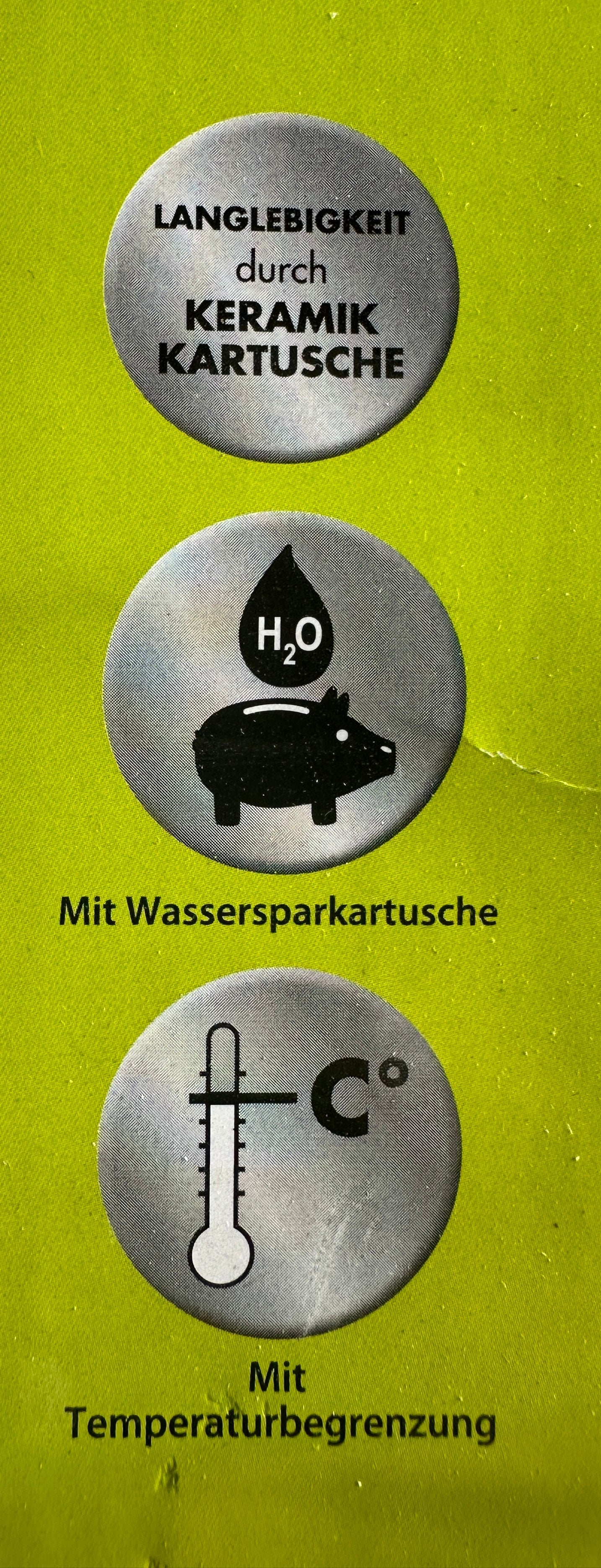 Aqua-Su „NAOMI“ Brause-Einhandmischer (chrom)