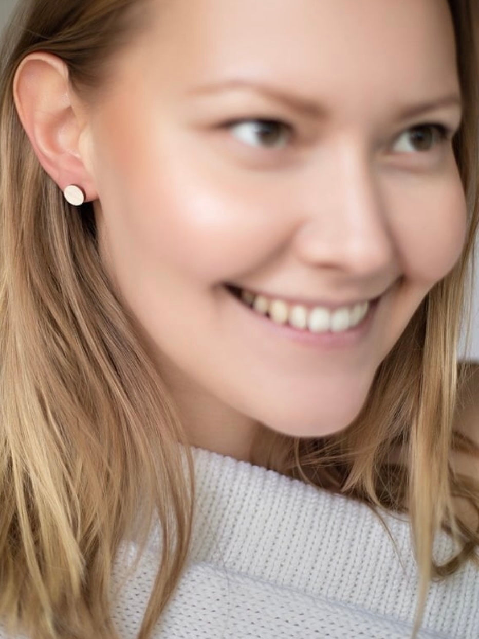 Ohrstecker Pilke natur