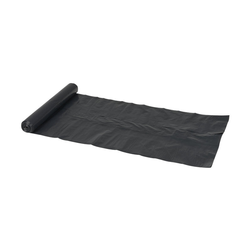 Abfallsäcke 120 L, 700x1100 mm, 45 my LDPE, Schwarz | Rolle (10 Beutel)