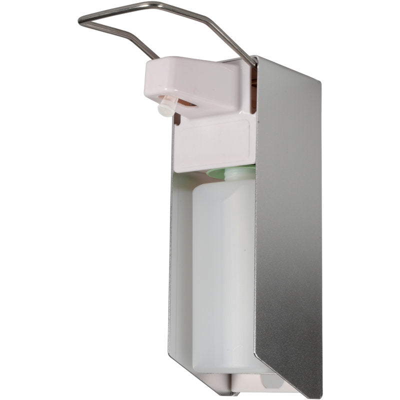 Armhebelspender, 500 ml, Aluminium/Weiß 24*1 (AL500A) | Packung (1 Stück)