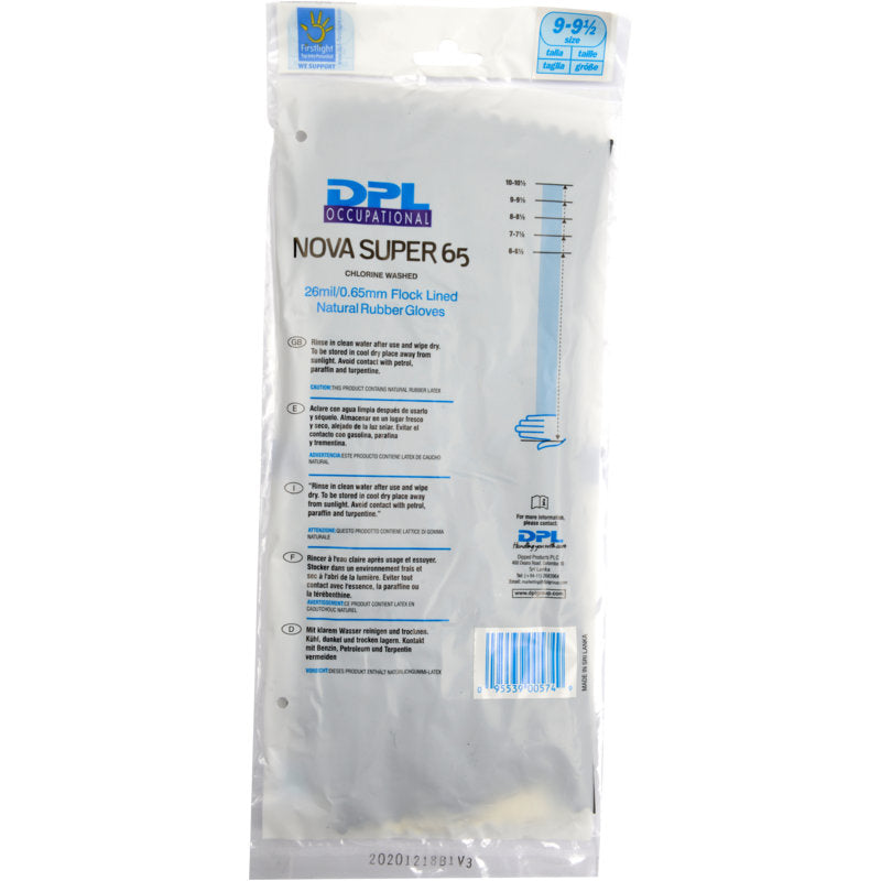 Haushaltshandschuhe Latex, Schwarz