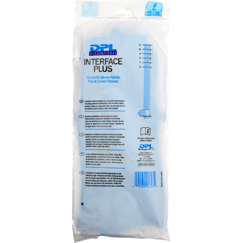 Haushaltshandschuhe Nitril, Blau