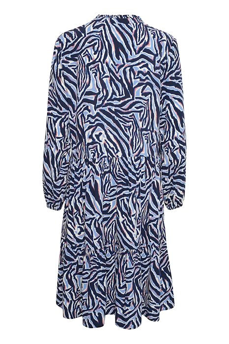 Langarmkleid Eda SZ night sky Zebra