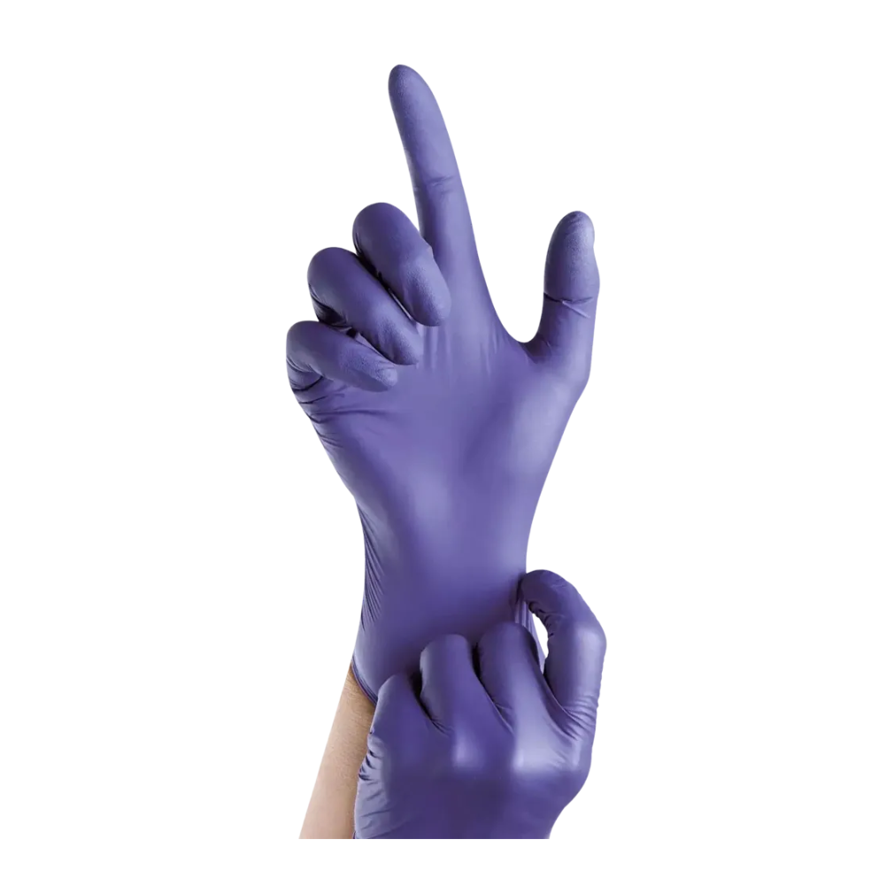 AMPri Epiderm Protect Purple Nitrilhandschuhe by MED-COMFORT puderfrei, lila | Box (100 Stück)