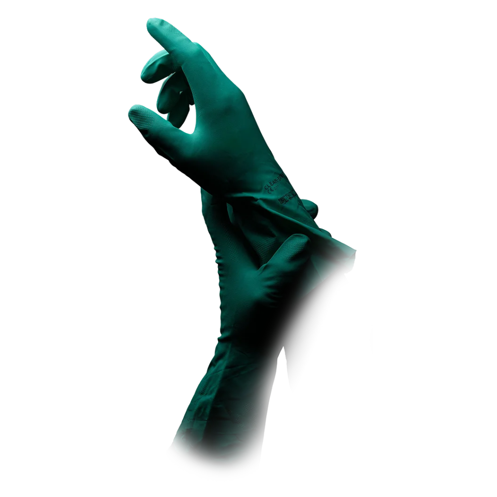 AMPri SolidSafety Clean Protect Nitrile chemical protection gloves S - XXL