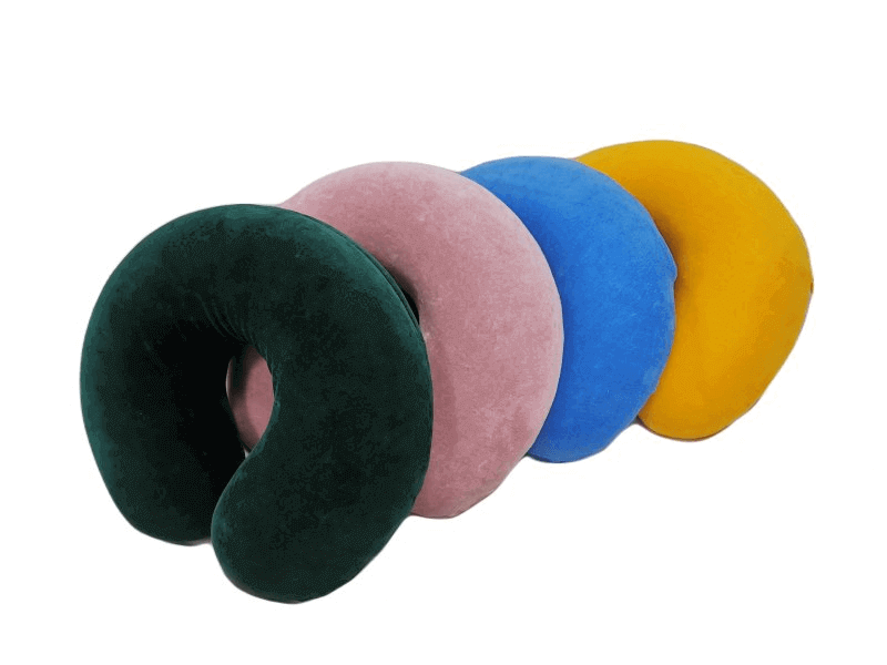 Hálspúðar með minnisáhrifum - þægindi og vinnuvistfræðilegur stuðningur á ferðinni