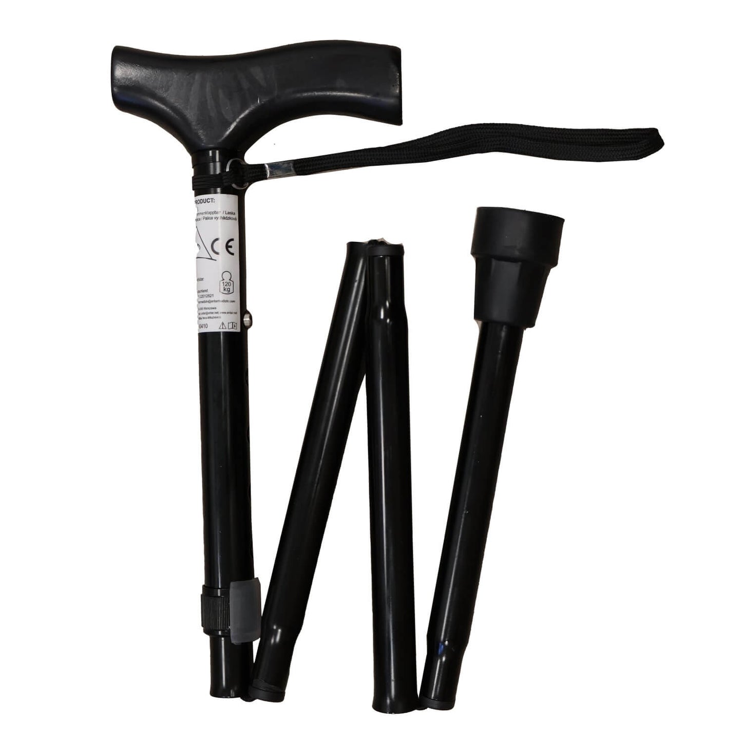 Aluminum walking stick - foldable - AT51104