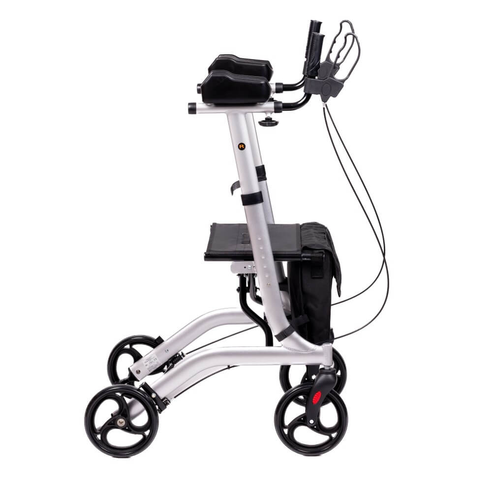 Arthritis Rollator mit Unterarmauflagen – faltbar, 8,2 kg & 136 kg belastbar