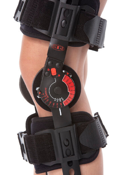 Knieorthese mit Gelenkführung und Bewegungsbegrenzung – AT53001