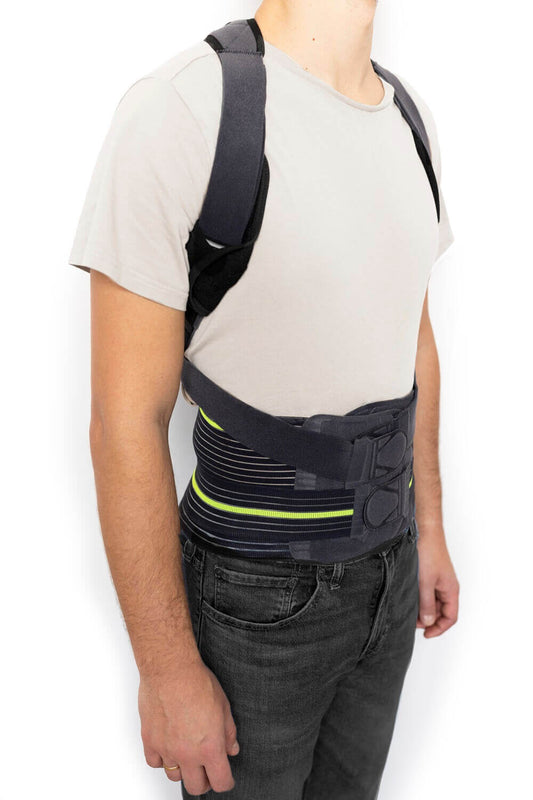 Hohe Wirbelsäulenorthese – effektiv, stabilisierend & bequem für den unteren Rücken