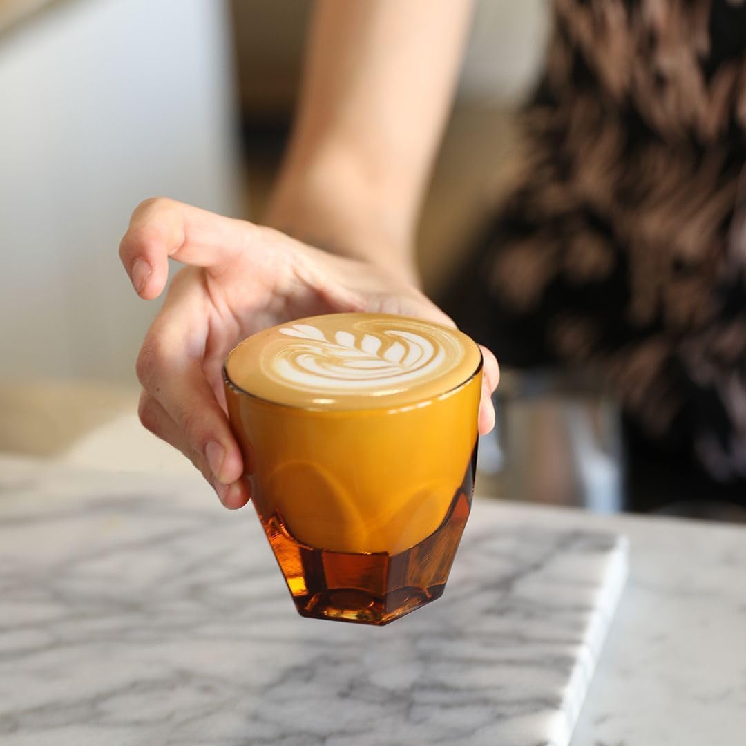 NotNeutral Vero Amber – Espresso, Cortado & Cappuccino Glass