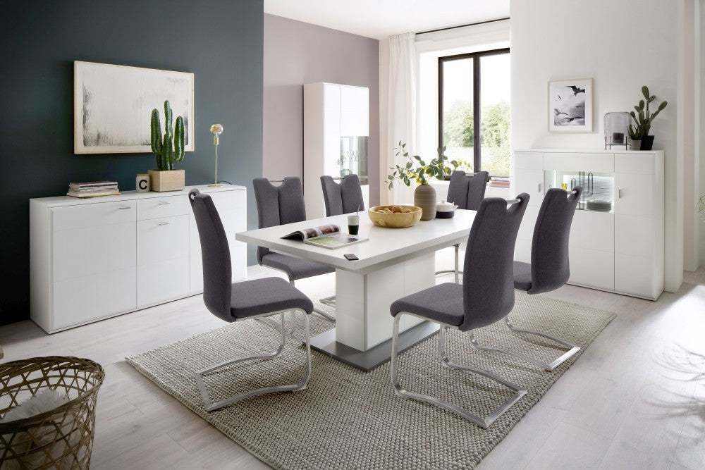 ARTOS hægindastóll með handfangsgati - sett af 2