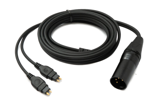 SYSTEM-S varasnúra 2 m XLR 4 pinna tengi fyrir Sennheiser HD 660 650 600 580 heyrnartól