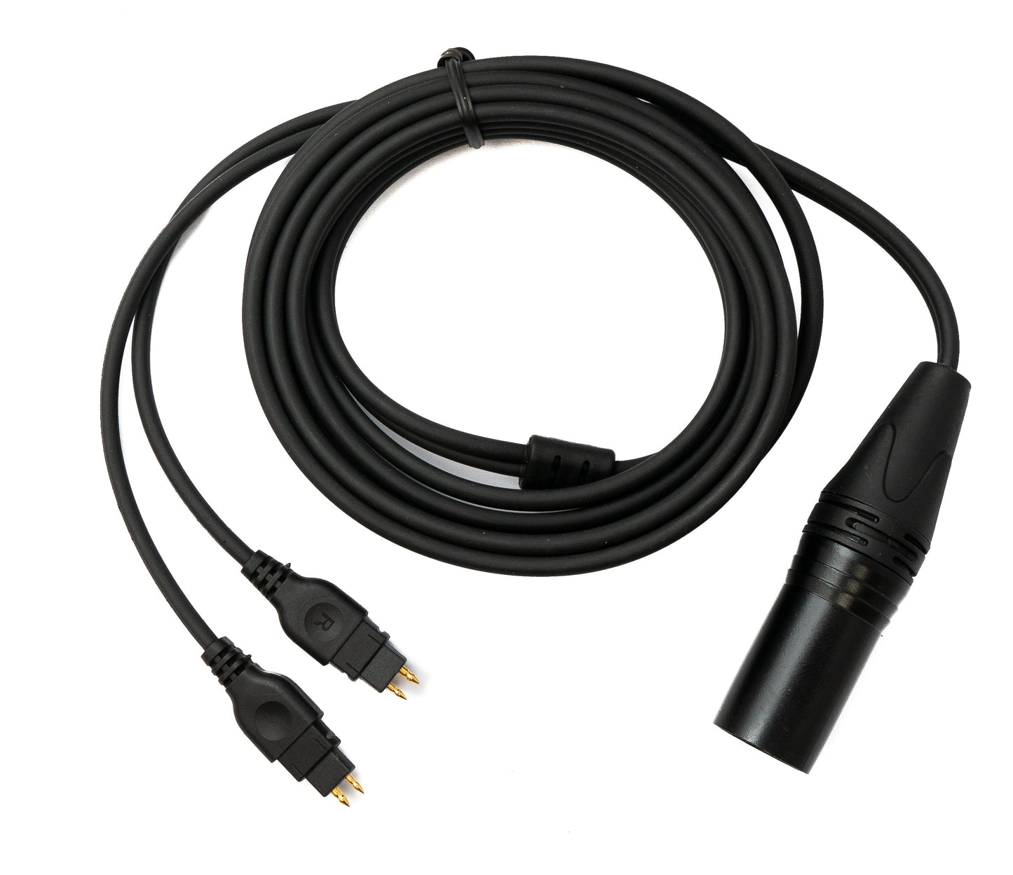 SYSTEM-S varasnúra 2 m XLR 4 pinna tengi fyrir Sennheiser HD 660 650 600 580 heyrnartól