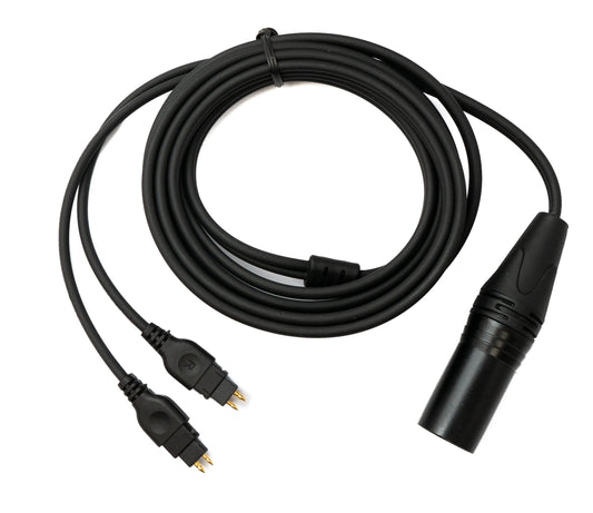 SYSTEM-S varasnúra 2 m XLR 4 pinna tengi fyrir Sennheiser HD 660 650 600 580 heyrnartól