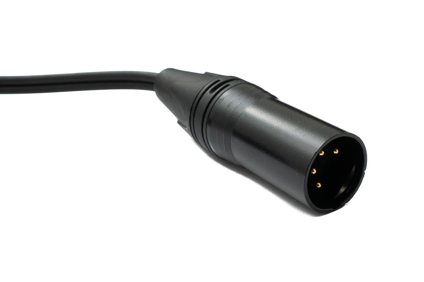 SYSTEM-S varasnúra 2 m XLR 4 pinna tengi fyrir Sennheiser HD 660 650 600 580 heyrnartól