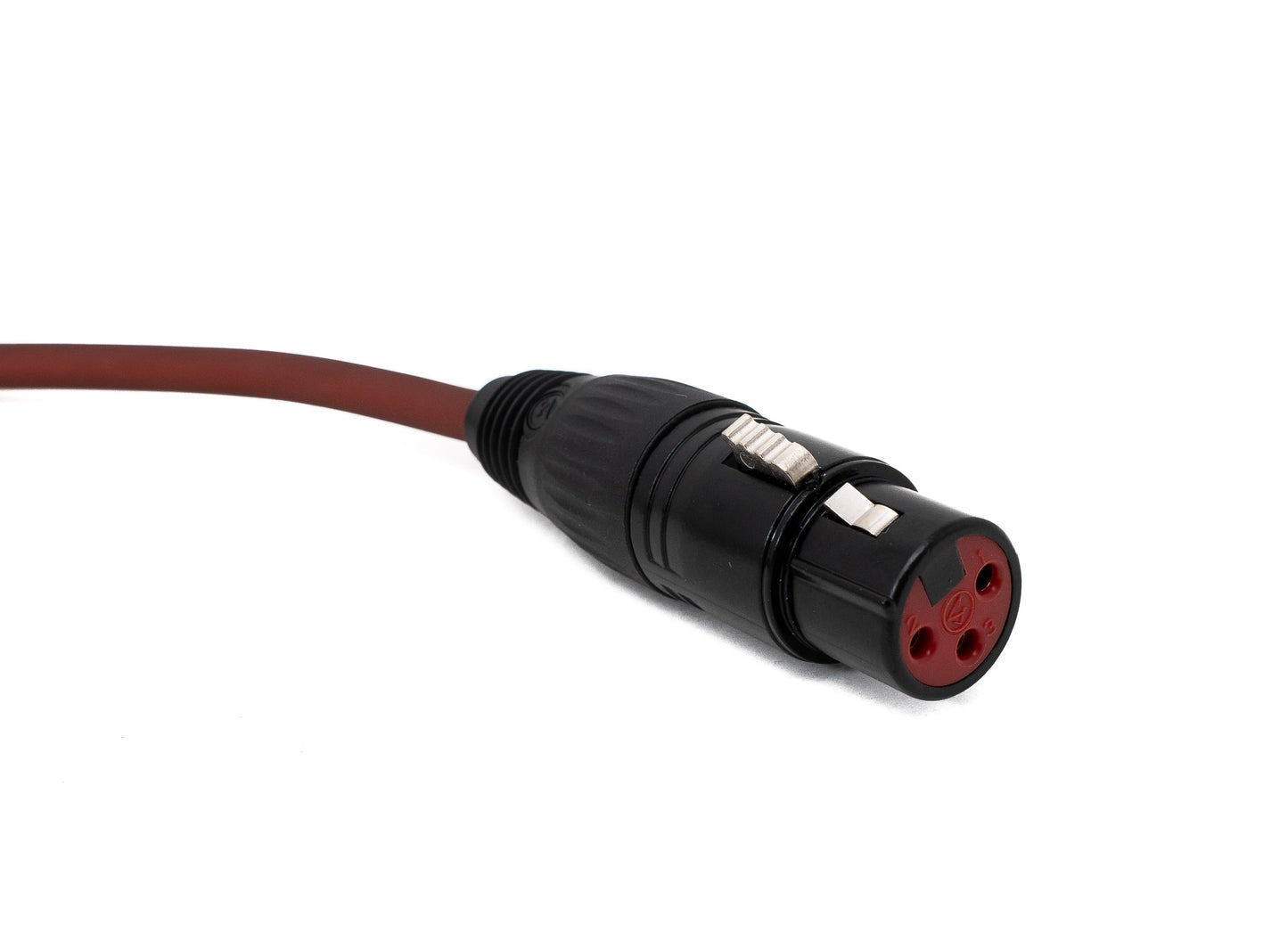 SYSTEM-S Cinch RCA Kabel 5 m Stecker zu XLR 3 polig Buchse in Rot