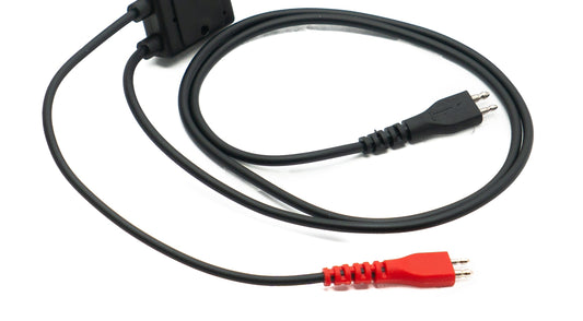 SYSTEM-S varasnúra 5 m AUX-tengi 6,35 mm tengi fyrir Sennheiser HD 660S 650 600 580 heyrnartól með spíral.